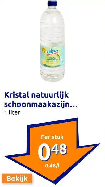 Action Kristal natuurlijk schoonmaakazijn. aanbieding