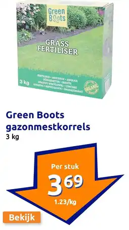 Action Green Boots gazonmestkorrels aanbieding