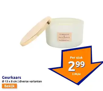 Action Geurkaars aanbieding