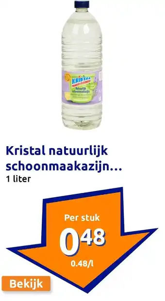 Action Kristal natuurlijk schoonmaakazijn aanbieding