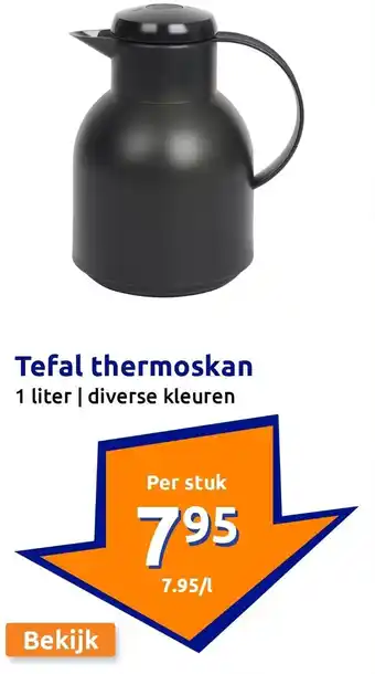 Action Tefal thermoskan aanbieding