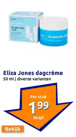 Action Eliza Jones dagcrème aanbieding