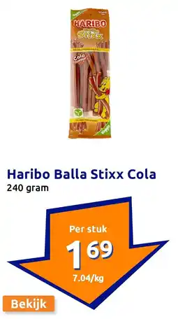 Action Haribo Balla Stixx Cola aanbieding