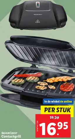 Lidl SILVERCREST Contactgrill aanbieding