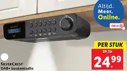 Lidl SILVERCREST DAB+ keukenradio aanbieding