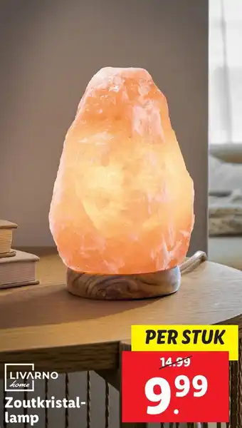 Lidl LIVARNO home Zoutkristal Lamp aanbieding