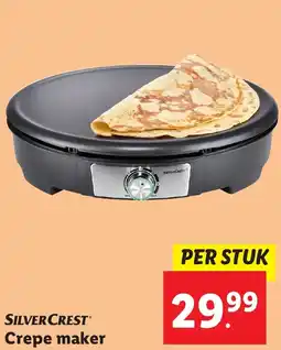 Lidl SILVERCREST Crepe maker aanbieding