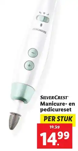 Lidl SILVERCREST Manicure en pedicureset aanbieding