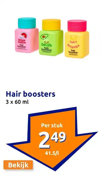 Action Hair boosters aanbieding