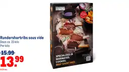 Makro Rundershortribs sous vide aanbieding