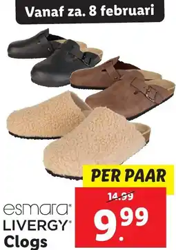 Lidl Esmara LIVERGY Clogs aanbieding