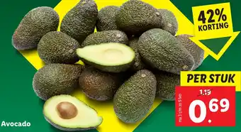 Lidl Avocado aanbieding