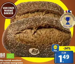 Lidl Bio rustiek woutkorn of rustiek meergranen aanbieding