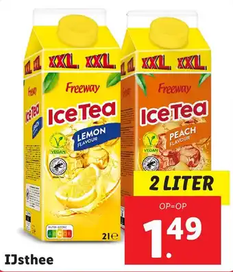 Lidl IJsthee aanbieding