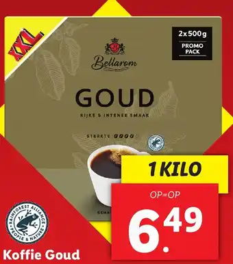 Lidl Koffie Goud aanbieding