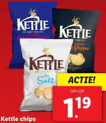 Lidl Kettle chips aanbieding