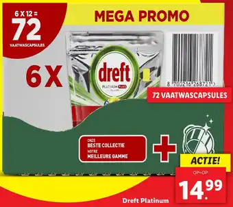 Lidl Dreft Platinum aanbieding