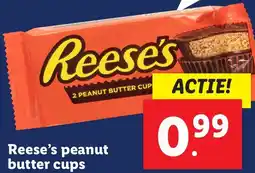 Lidl Reese's peanut butter cups aanbieding