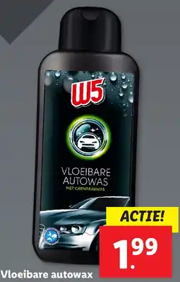 Lidl Vloeibare autowax aanbieding