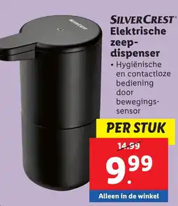 Lidl SILVERCREST Elektrische zeepdispenser aanbieding