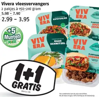 Poiesz Vivera vleesvervangers aanbieding