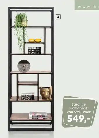 Happy@Home Sardinië roomdivider aanbieding