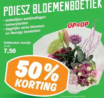 Poiesz Veldboeket Jasmijn aanbieding