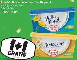 Poiesz Gouda's Glorie halvarine of volle pond aanbieding