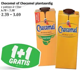 Poiesz Chocomel of Chocomel plantaardig aanbieding