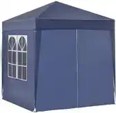 Bol.com Tuinpaviljoen - Prieel - Partytent - Paviljoen - Zonwering - Blauw - 2 x 2m aanbieding