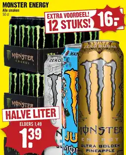 Dirck 3 Monster energy aanbieding