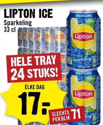 Dirck 3 Lipton Ice Sparkeling aanbieding