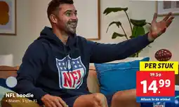 Lidl NFL hoodie aanbieding