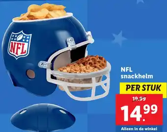 Lidl NFL snackhelm aanbieding