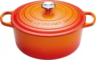 Bol.com Le Creuset Signature braadpan Ø 30cm Oranjerood aanbieding