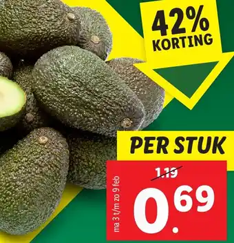 Lidl Spinazie aanbieding