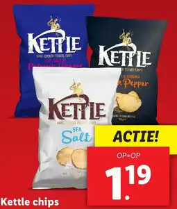 Lidl Kettle chips aanbieding