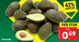 Lidl Avocado aanbieding