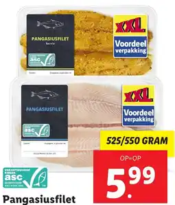 Lidl Pangasiusfilet aanbieding