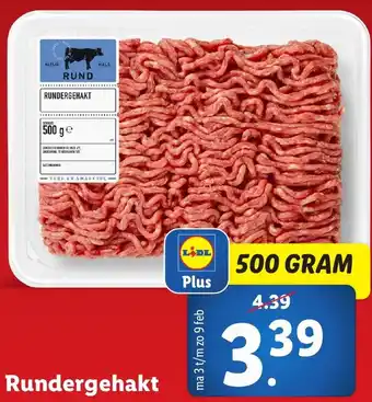 Lidl Rundergehakt aanbieding