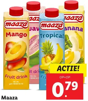 Lidl Maaza aanbieding