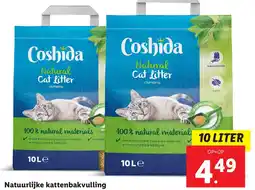 Lidl Natuurlijke kattenbakvulling aanbieding