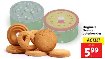 Lidl Originele Deense boterkoekjes aanbieding