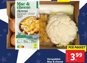 Lidl Verspakket Mac & cheese aanbieding