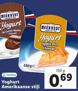 Lidl Yoghurt Amerikaanse stijl aanbieding