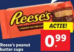 Lidl Reese's peanut butter cups aanbieding