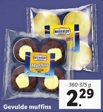 Lidl Gevulde muffins aanbieding