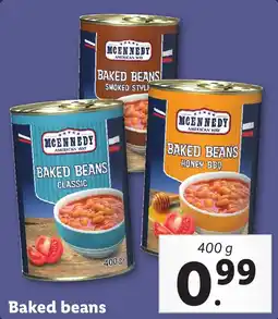 Lidl Baked beans aanbieding