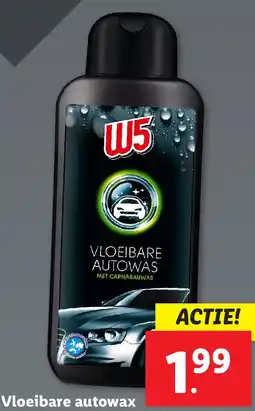 Lidl Vloeibare autowax aanbieding