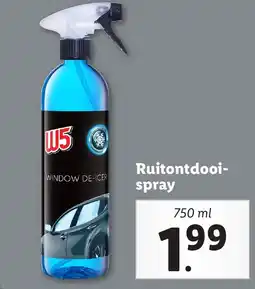 Lidl Ruitontdooier Spray aanbieding